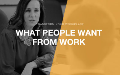 Transform Your Workplace Ep. 02 – What Do People Really Want from Work?