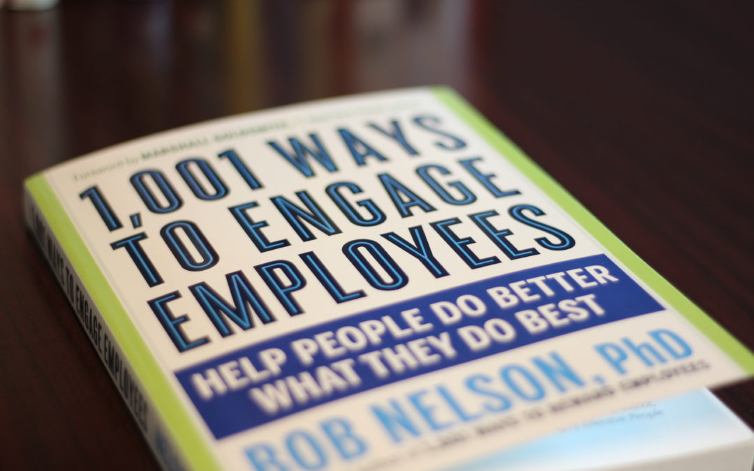 book cover of 1,001 ways to engage employees