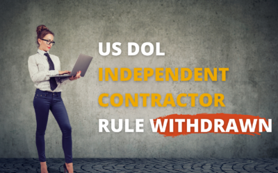 DOL Withdrawing Rule for Independent Contractors