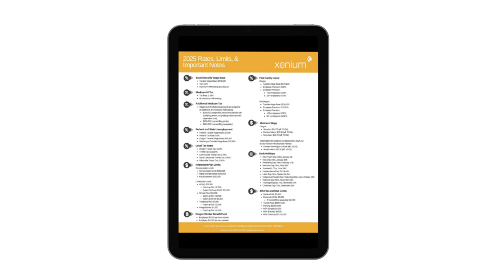 Free Download 2025 Tax Rates Limits And Important Notes